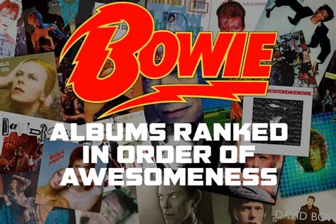 David Bowie Albums Ranked in Order of Awesomeness