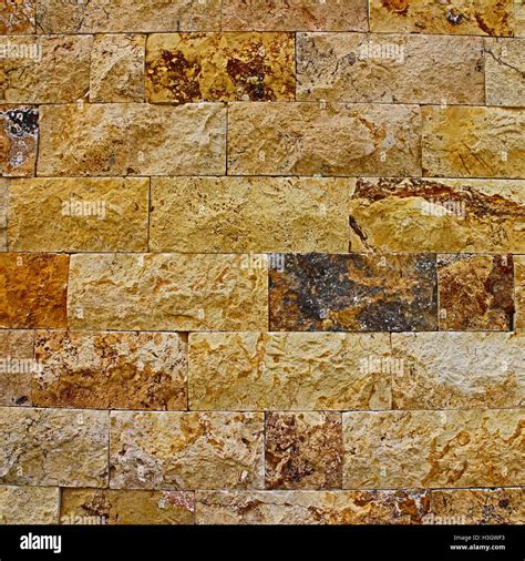 Sandstone brick wall Stock Photo - Alamy