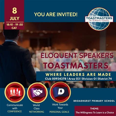 Eloquent Speakers Toastmasters - Gaborone Botswana on LinkedIn: # ...