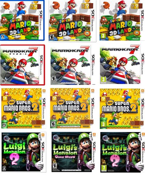 Nintendo 3Ds Games List | Examples and Forms