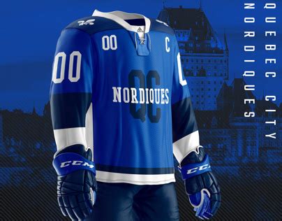 Jordan Fortin Belanger - Quebec City Nordiques Jersey Concept