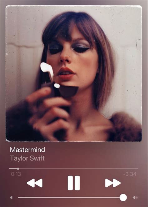 Mastermind Taylor Swift Album - Image to u