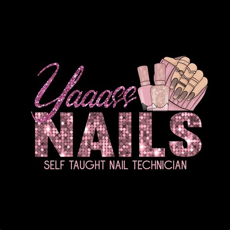 DIY Nail Logo Nail Logo Design Nail Tech Logo Nails Logo | Etsy
