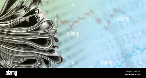 Chart graph newspaper hi-res stock photography and images - Alamy