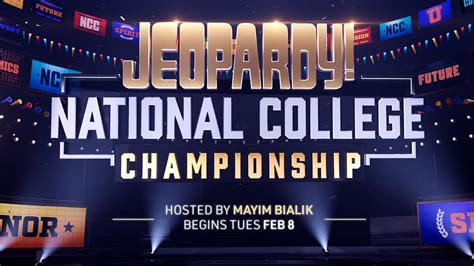 Jeopardy! National College Championship: Season One Ratings - canceled ...