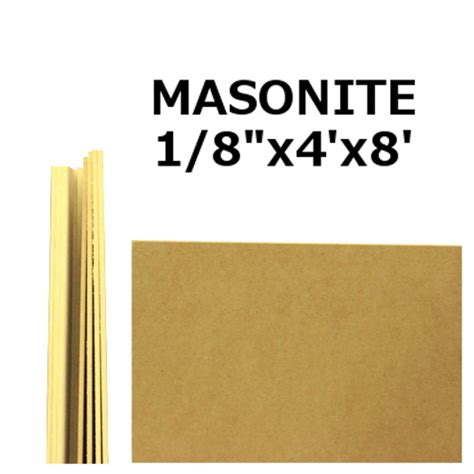 1/8" X 4' X 8' Masonite - (Available For Local Pick Up Only) - Greschlers Hardware