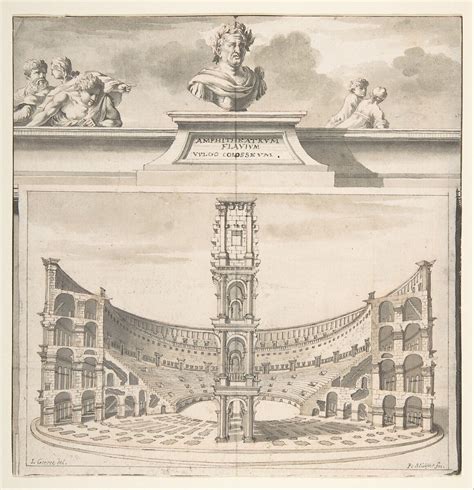 Jan Goeree | A Reconstruction of the Colosseum in Cross-Section | The Metropolitan Museum of Art