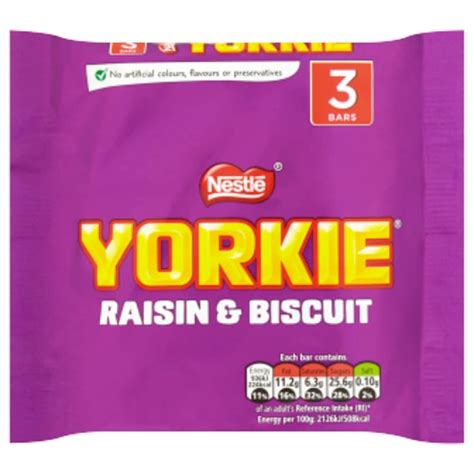 Nestle Yorkie Biscuits 3pk | Chocolate, Confectionery