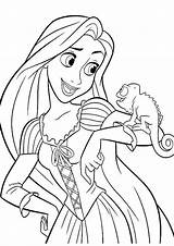 Rapunzel Coloring Pages sketch template