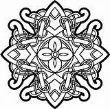 Free Celtic Mandala Coloring Pages sketch template