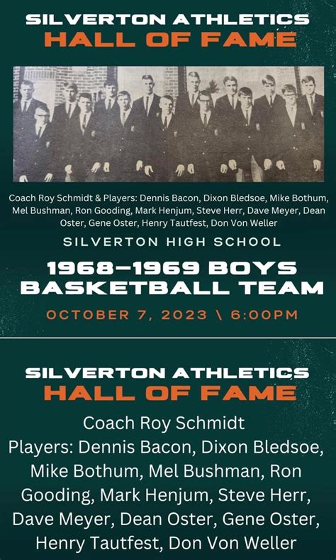 Silverton Athletics Hall of Fame – Silverton High School