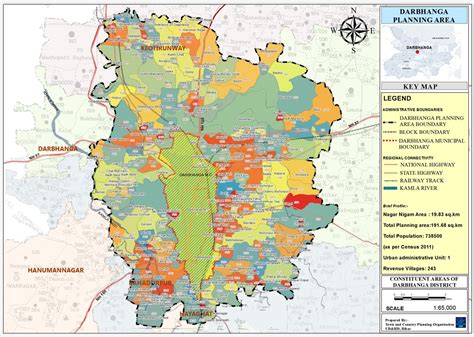 DARBHANGA PLANNING AREA - PLANNING AREA MAP