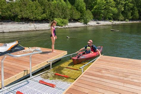 Floating Kayak Launch Dock by The Dock Doctors — The Dock Doctors