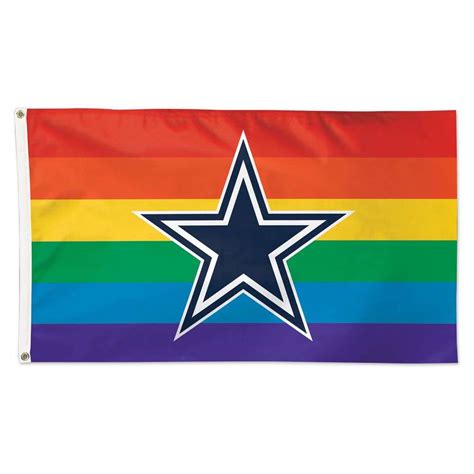 DALLAS COWBOYS PRIDE FLAG - DELUXE 3' X 5' | Rocky Mountain Flag Company