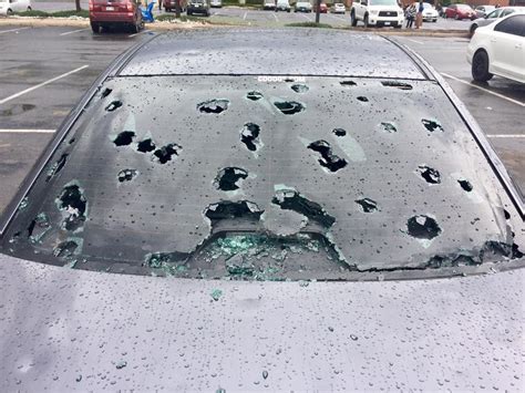 Incredible pics from of hail damage at Colorado Mills Mall in Lakewood ...