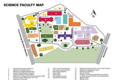 Faculty Map - Faculty of Science