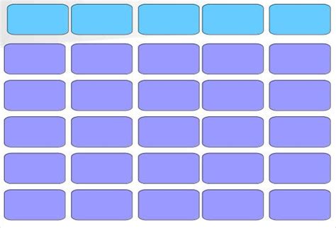 Blank Jeopardy Template - Blank Templates