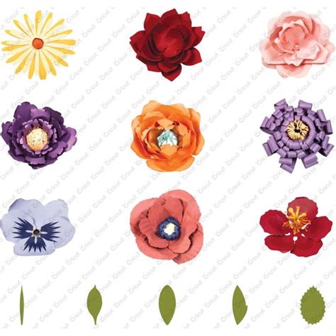 cricut Projects Cartridge, Giant Flowers - Walmart.com - Walmart.com