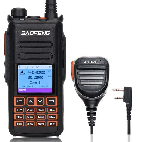 Baofeng DM X Digital walkie talkie GPS Record tier 1&2 tier ii Dual Time Slot DMR Digital/Analog ...