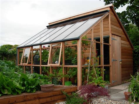 The Grand Grow and Store – Gabriel Ash Greenhouse Shed Combo, Diy Greenhouse Plans, Diy Shed ...