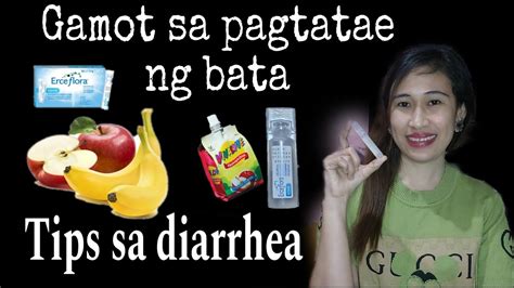 Gamot sa pagtatae ng bata/ baby | Ano ang mga pwedeng gawin kapag nagtatae - YouTube