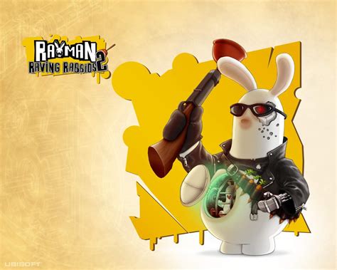 Rayman-Fanpage - Rayman 4 - Rayman Raving Rabbids 2 Grafik