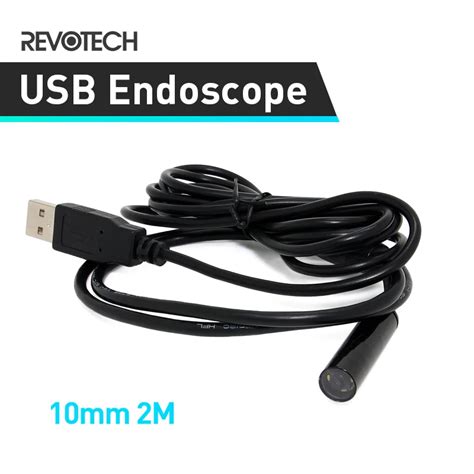 Aliexpress.com : Buy 10mm USB Endoscope Waterproof with 4 LED Inspection Camera Borescope 2M ...