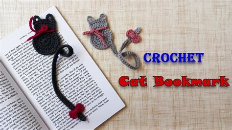 easy crochet cat bookmark | cat bookmark crochet easy pattern | Crochet ...