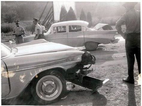 Vintage car crash in St Louis, late 1950s. : r/carcrash