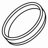 Rubber Band Outline coloring Book Page Line art Drawing  Premium AI sketch template
