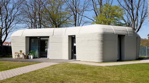 A 3D-printed concrete house in the Netherlands is ready for its first tenants - CNN Style