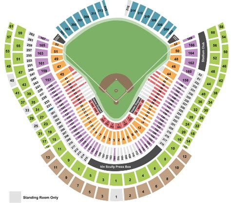 Dodger Stadium Seating Chart – Two Birds Home