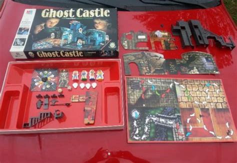 Vintage 1985 ghost castle board game hard to find rare MB estate sale U.S seller | #482307602