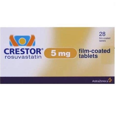 Crestor 5 Mg, Packaging Size: Medium at Rs 262.5/pack in Nagpur | ID ...