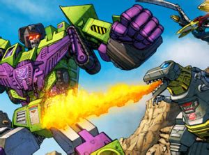 Dinobots VS Devastator (Print) – Unreal Books