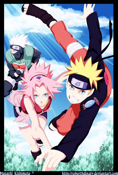 Naruto Sakura Kakashi by DartRoberth on DeviantArt