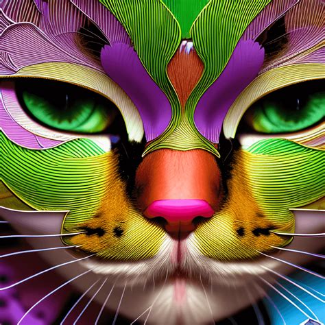 Mardi Gras Cat · Creative Fabrica