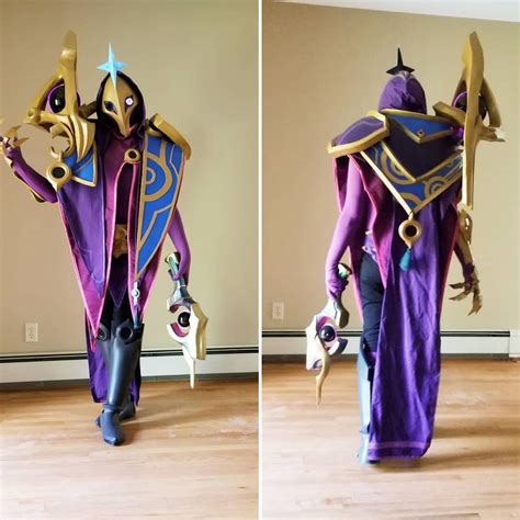 Dark Cosmic Jhin Cosplay by HeavyArtilleryBot on DeviantArt