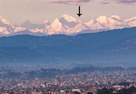 Mount Everest is Visible From Kathmandu, Nepal for First Time in Living Memory : hiking