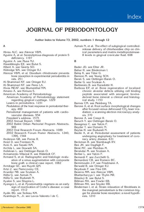 Journal of Periodontology - 2002 - Journal of Periodontology - Wiley Online Library