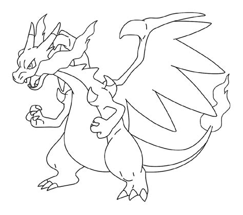 Charizard Pokemon Coloring Page – Kidsworksheetfun