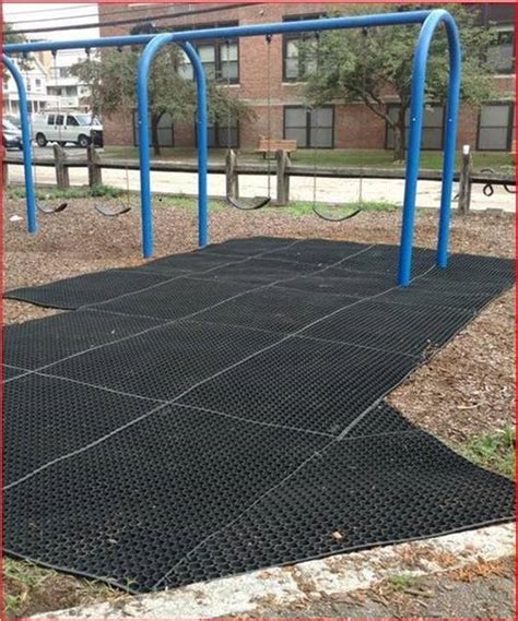 Unitary Rubber Accessibility Matting - US Playground Surfacing