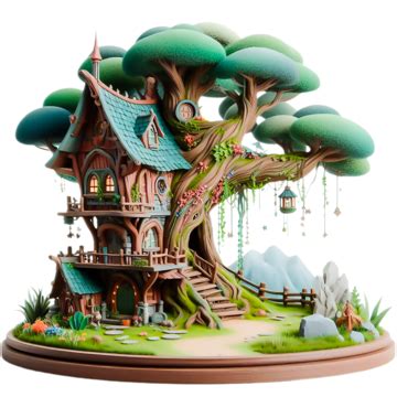 Landscape House Forest, Landscape, Scenery, Cartoon PNG Transparent Image and Clipart for Free ...