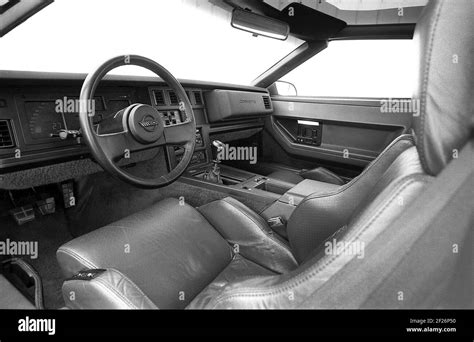 1984 Chevrolet Corvette interior Stock Photo - Alamy