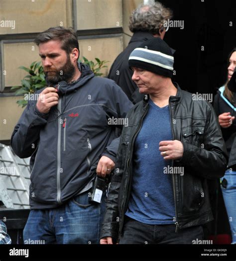 Irvine Welsh on the set of 'Trainspotting 2' in Edinburgh Featuring ...