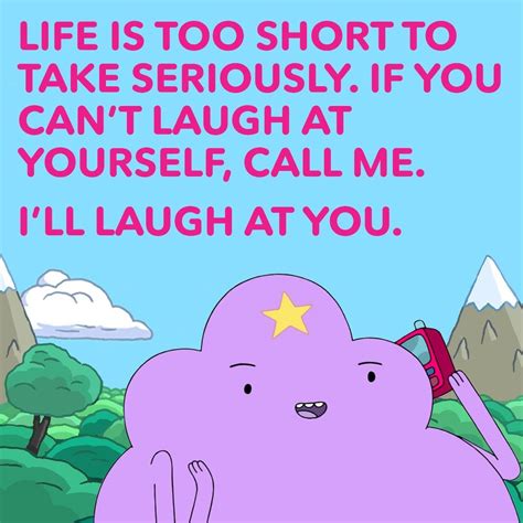 Lumpy Space Princess has some good advice. Adventure Time. | Adventure time quotes, Adventure ...