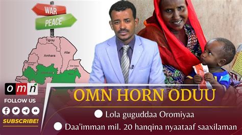 Oduu Ammee wal waraansi WBO fi waraana mootummaa idduu ammallee itti fufeeti jira - YouTube