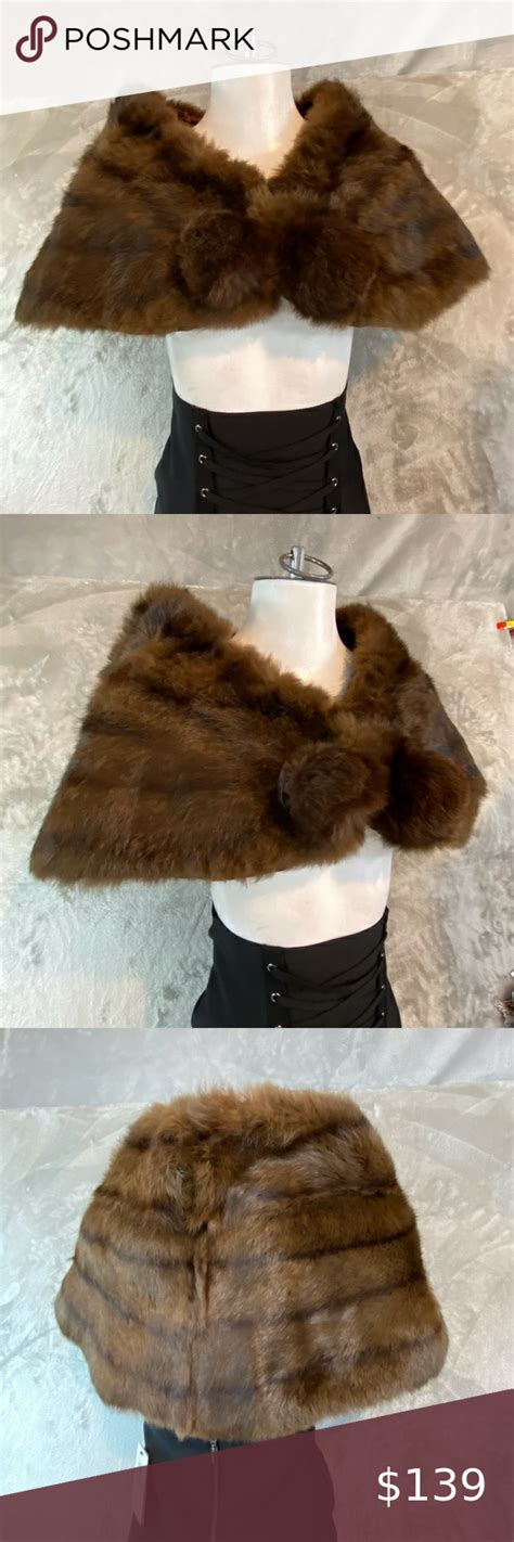 Mink Stole | Mink stole, Scarf accessory, Clothes design