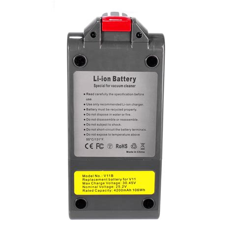 25.2 V 4200 mAh Li-Ion Replacement Battery for Dyson V11 – Bittychoice