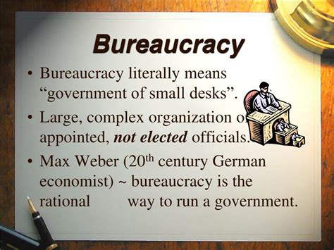 PPT - Chapter 15: THE FEDERAL BUREAUCRACY PowerPoint Presentation, free download - ID:2679305